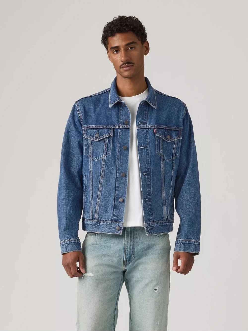 Levi’s Trucker Denim Jacket in Million Dollar Dark Wash